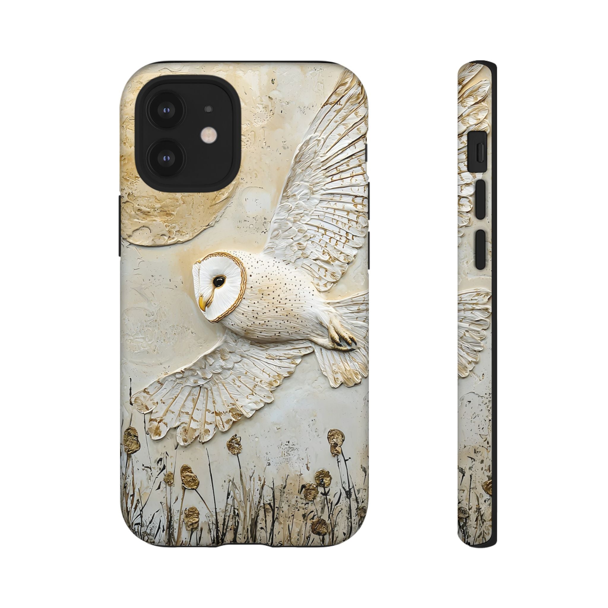 Barn Owl iPhone Case — Elegant Flying Owl Wildlife