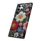 Floral Embroidered Garden Samsung Galaxy Case