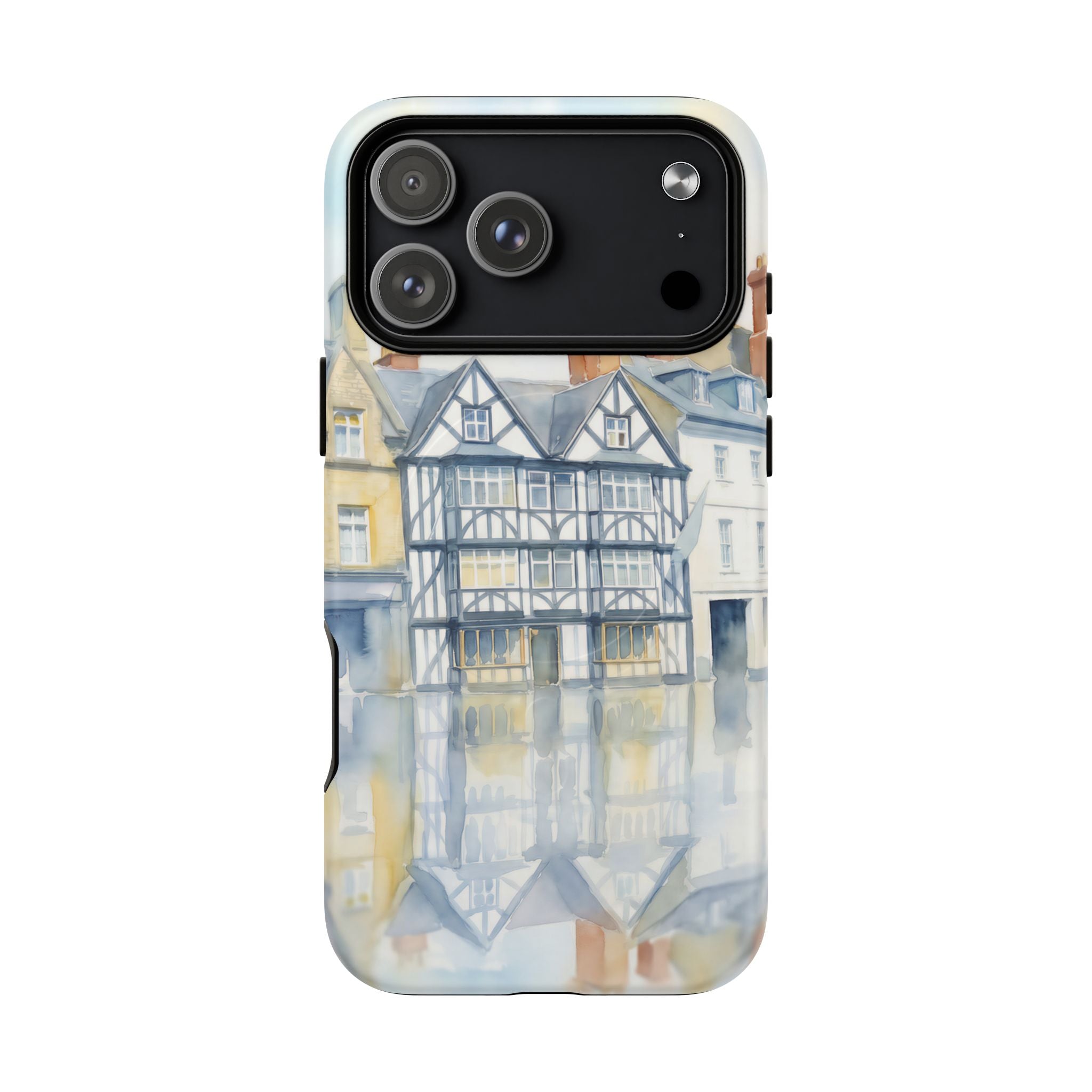 English Tudor Building Aesthetic MagSafe iPhone Case