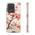 Cherry Blossom Samsung Galaxy Phone Case | Pink Blossom Branch Design