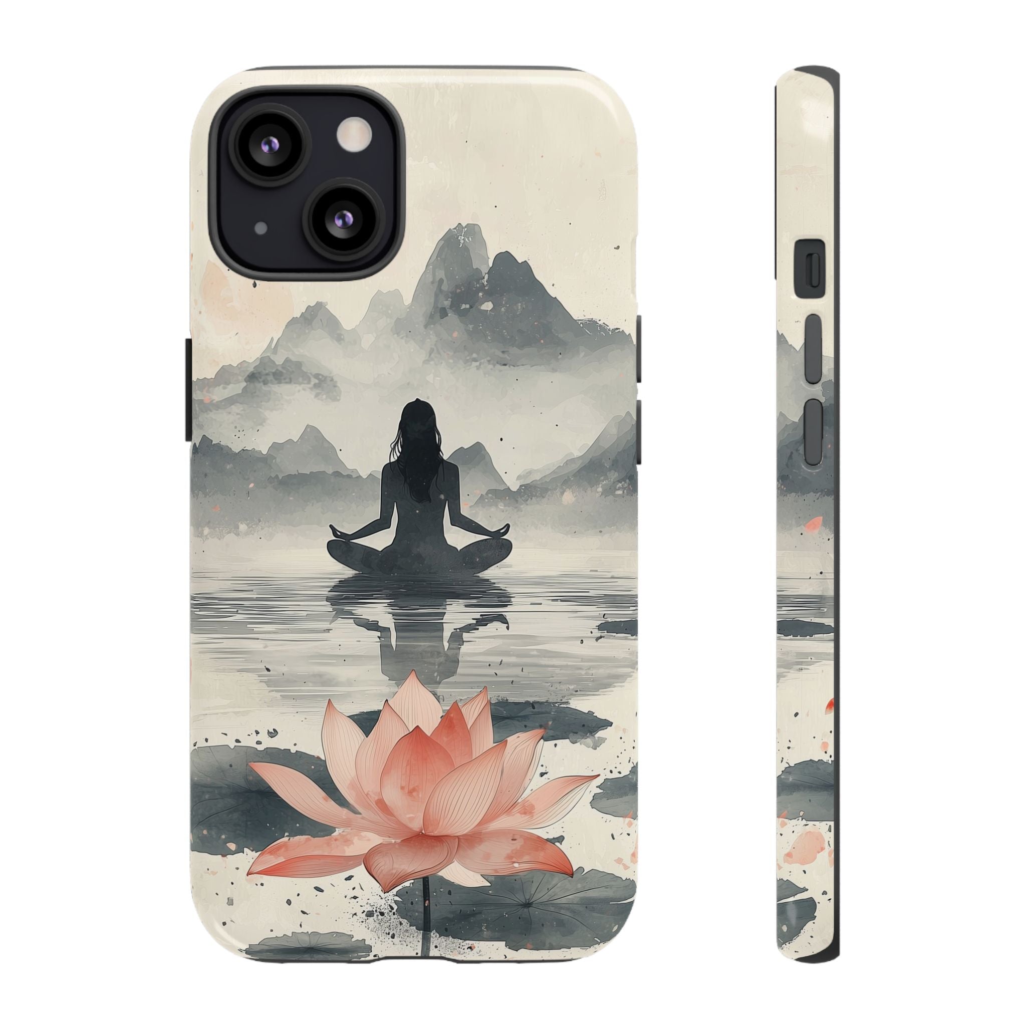 Zen Yoga Meditation Lotus iPhone Case