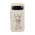 Angel Sketch Phone Case | Classic Guardian Google Pixel Cover
