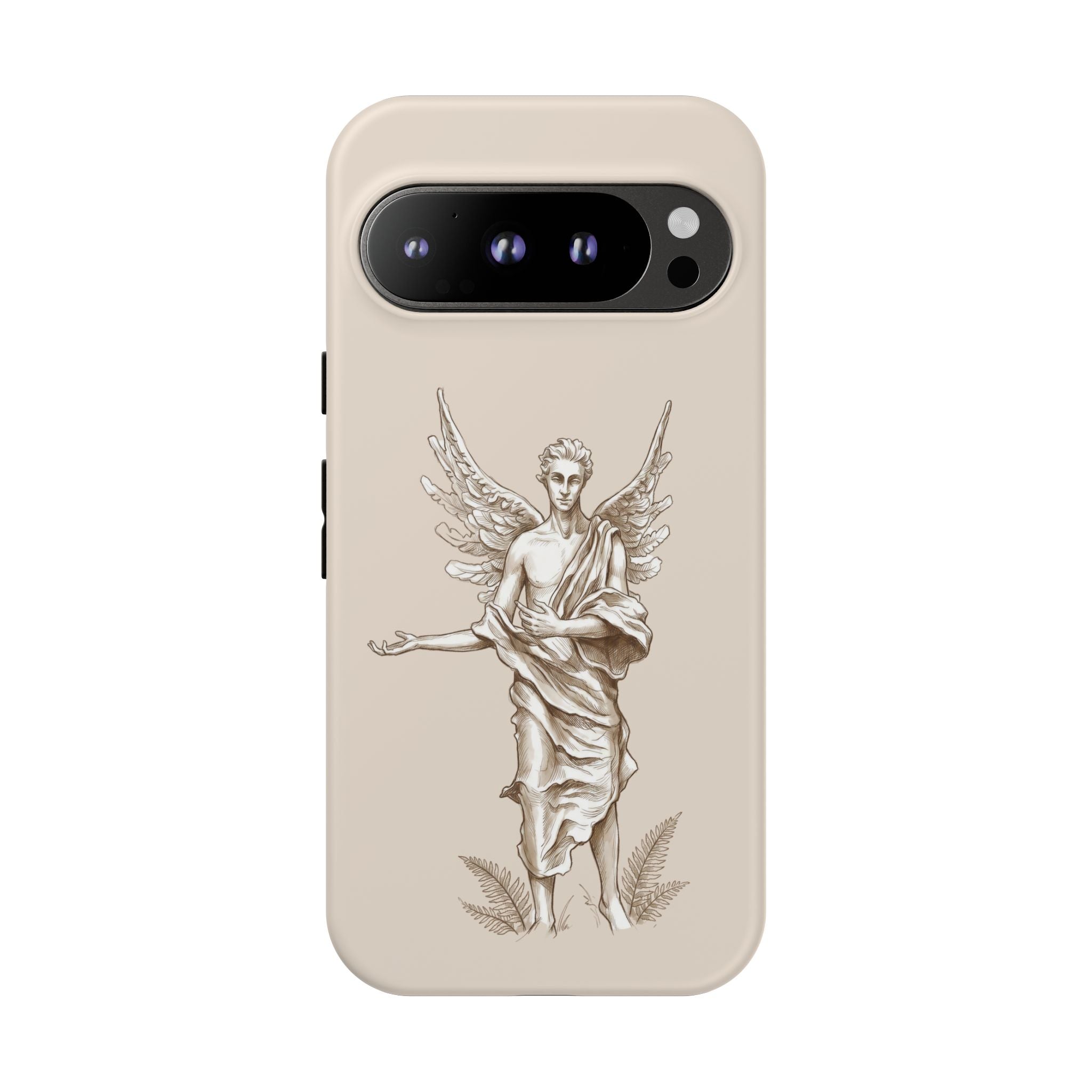 Angel Sketch Phone Case | Classic Guardian Google Pixel Cover