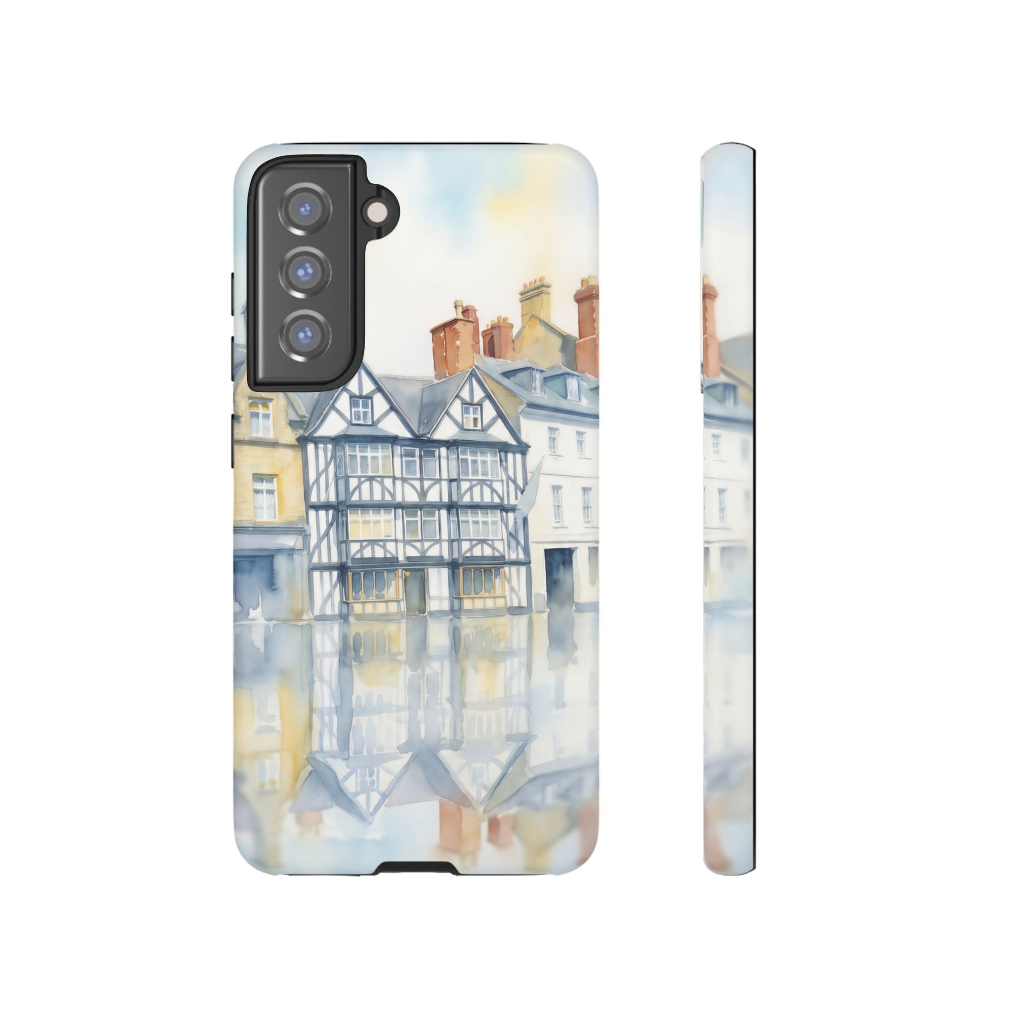 English Tudor Building Aesthetic Samsung Galaxy Phone Case