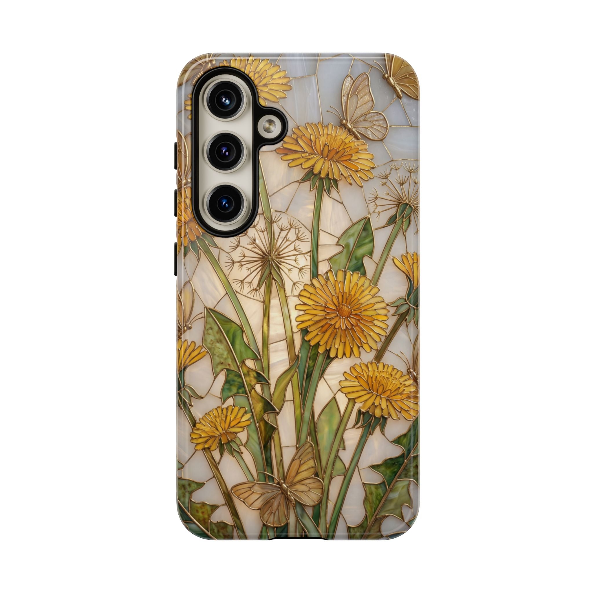 Dandelion Bouquet Tough Samsung Galaxy Case — Floral Botanical Protective Cover