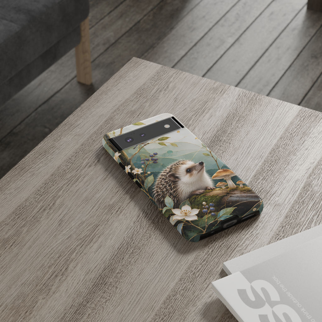 Hedgehog Google Pixel Phone Case | Woodland Phone Case