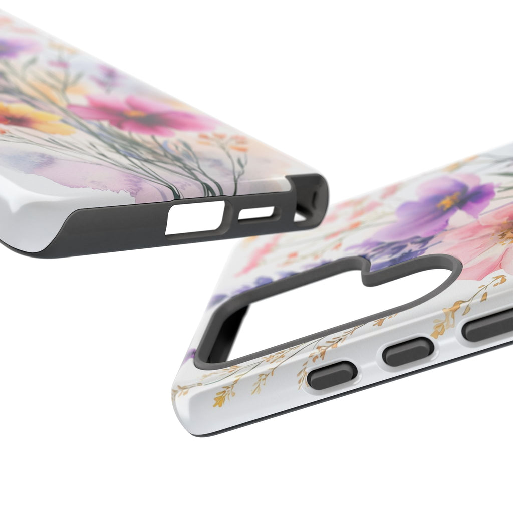 Floral Watercolour Samsung Galaxy Case | Pastel Bouquet