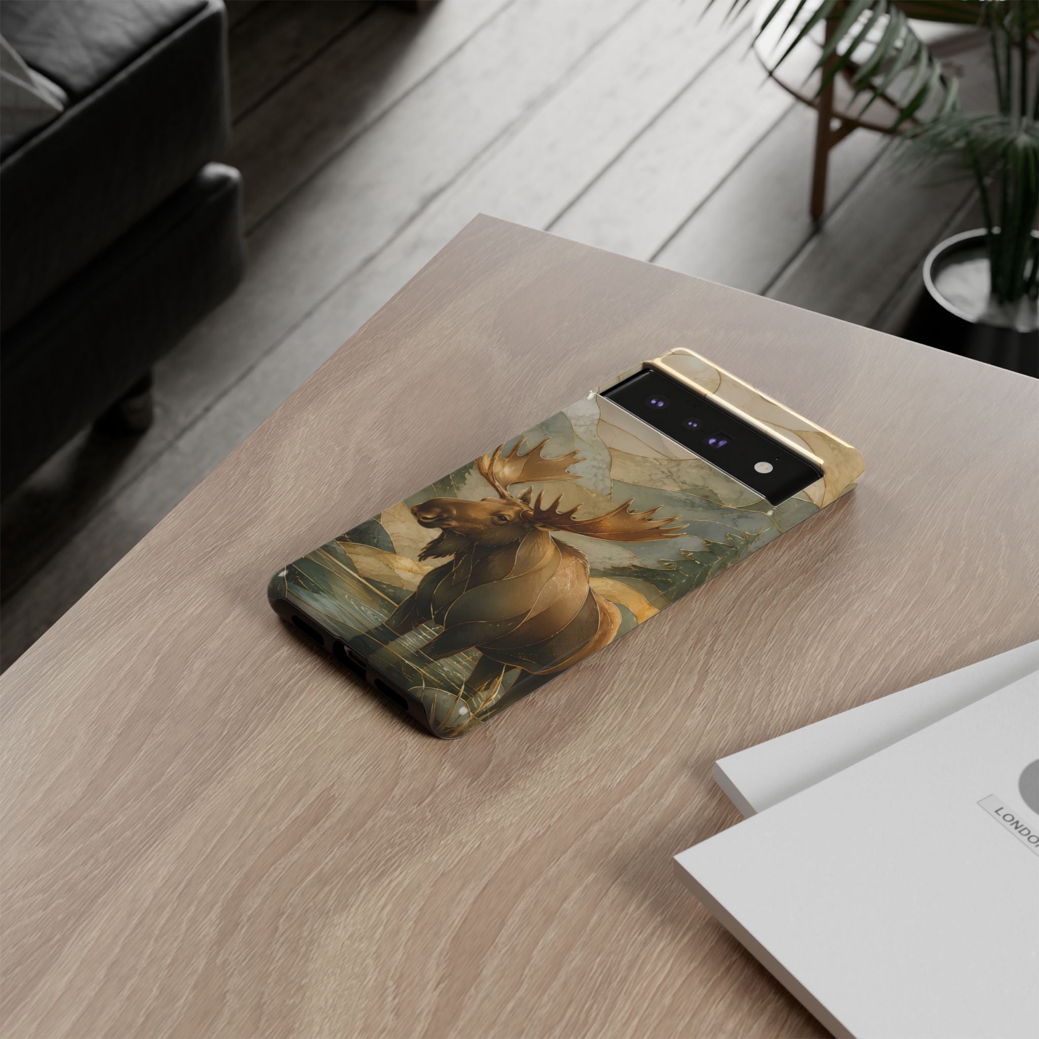 Moose Google Pixel Phone Case | Mountain Lake Phone Case