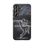 Dancer Neon Skyline Samsung Galaxy Phone Case