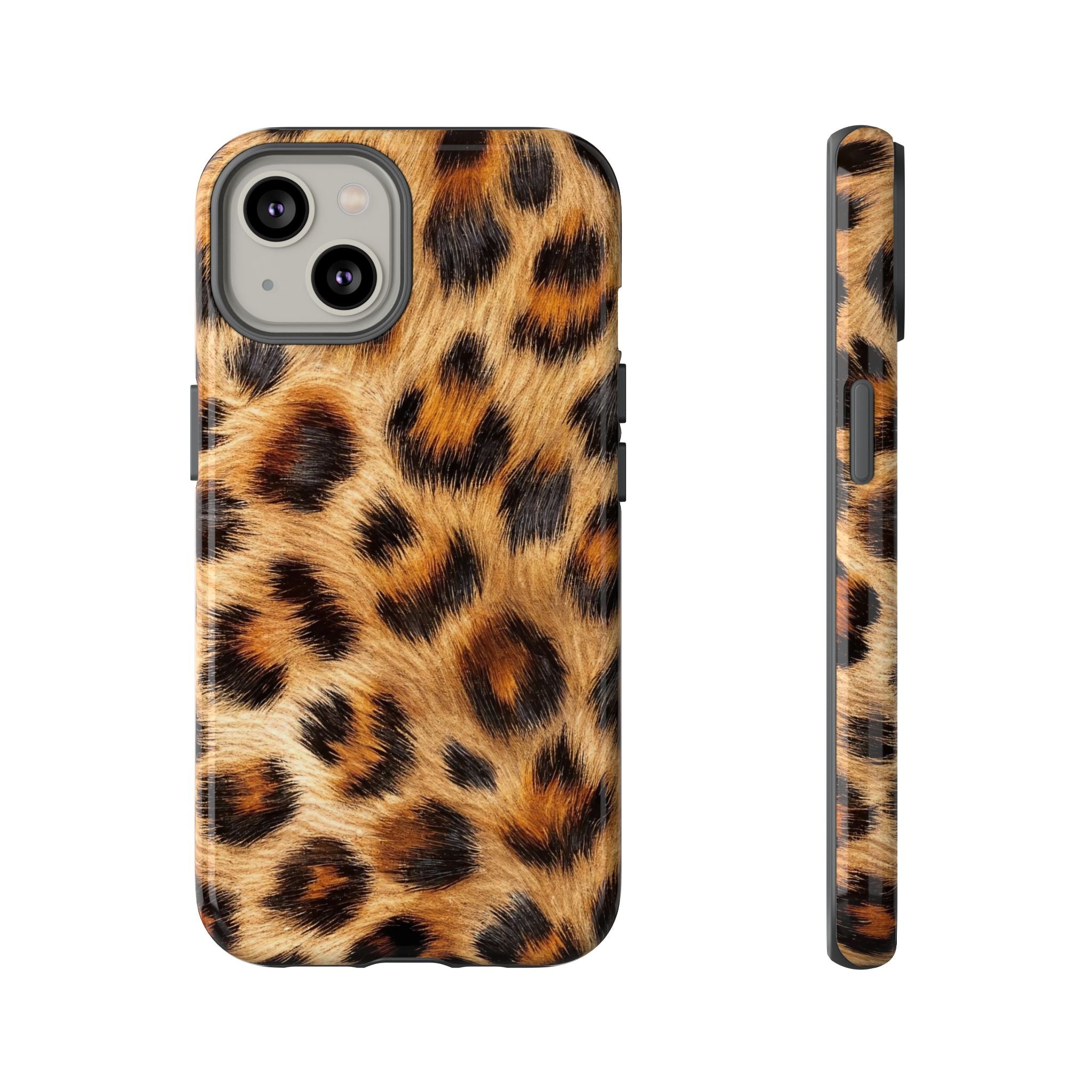 Stylish Leopard Print Tough iPhone Case