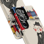 Detective in London Samsung Galaxy Phone Case