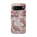 Koi Lotus Tough Case — Pink Floral Fish Google Pixel Phone Cover