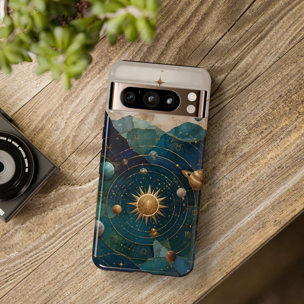 Celestial Sun Google Pixel Phone Case | Zodiac Phone Case