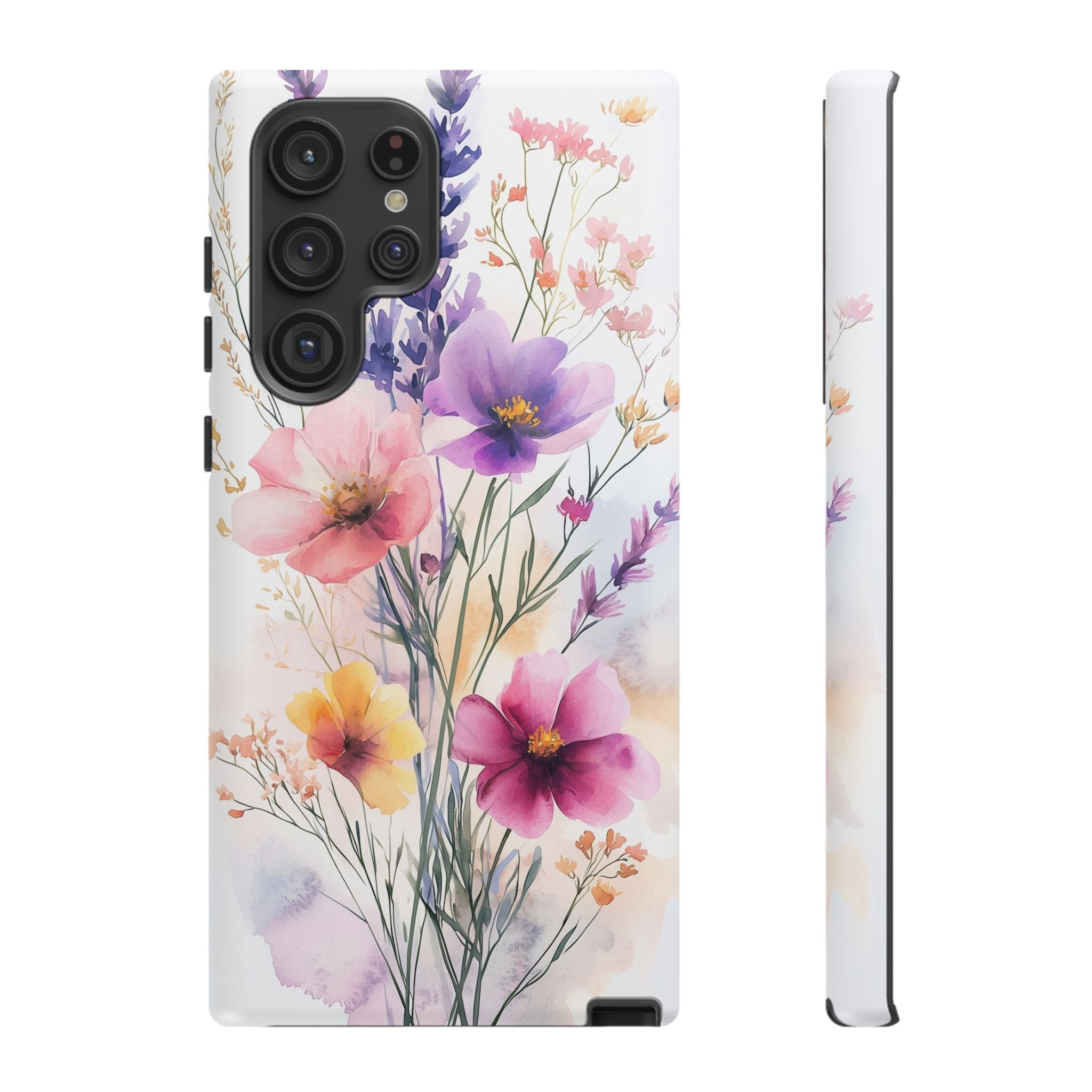 Floral Watercolour Samsung Galaxy Case | Pastel Bouquet