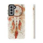 Dreamcatcher Tough Samsung Galaxy Case | Watercolour Feather