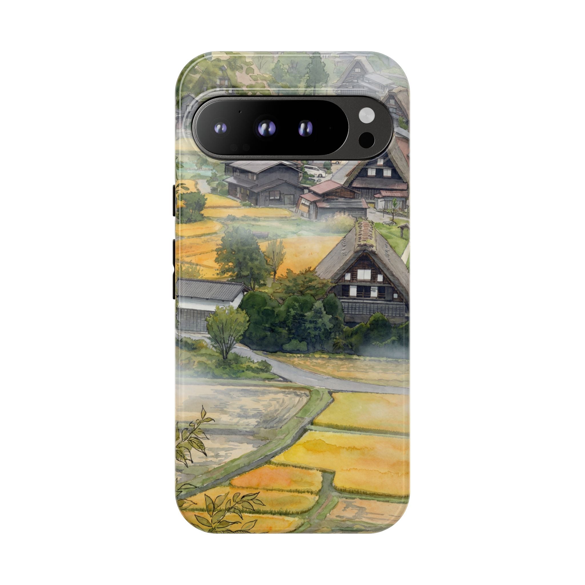 Shirakawa Whisper | Japan Watercolour  Google Pixel Phone Case