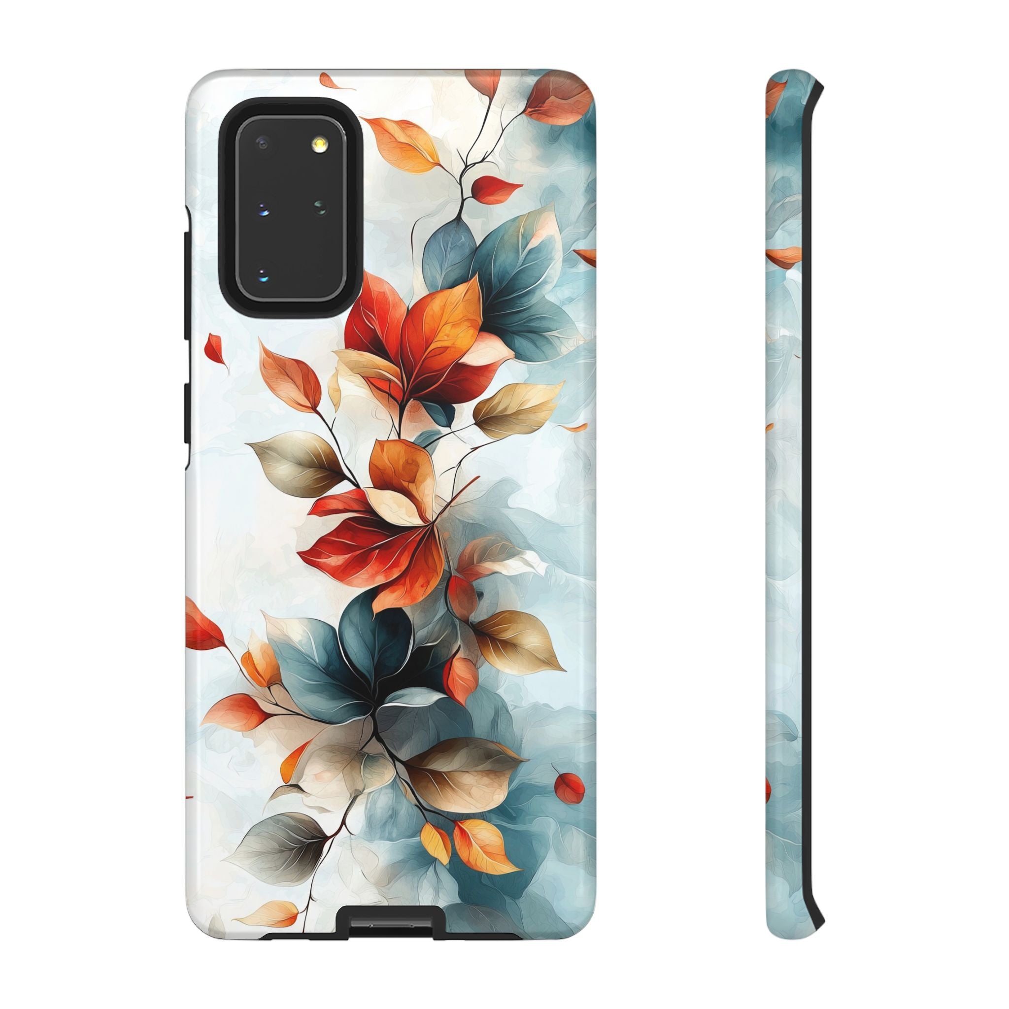 Floral Autumn Leaves Watercolour Tough Samsung Galaxy Case