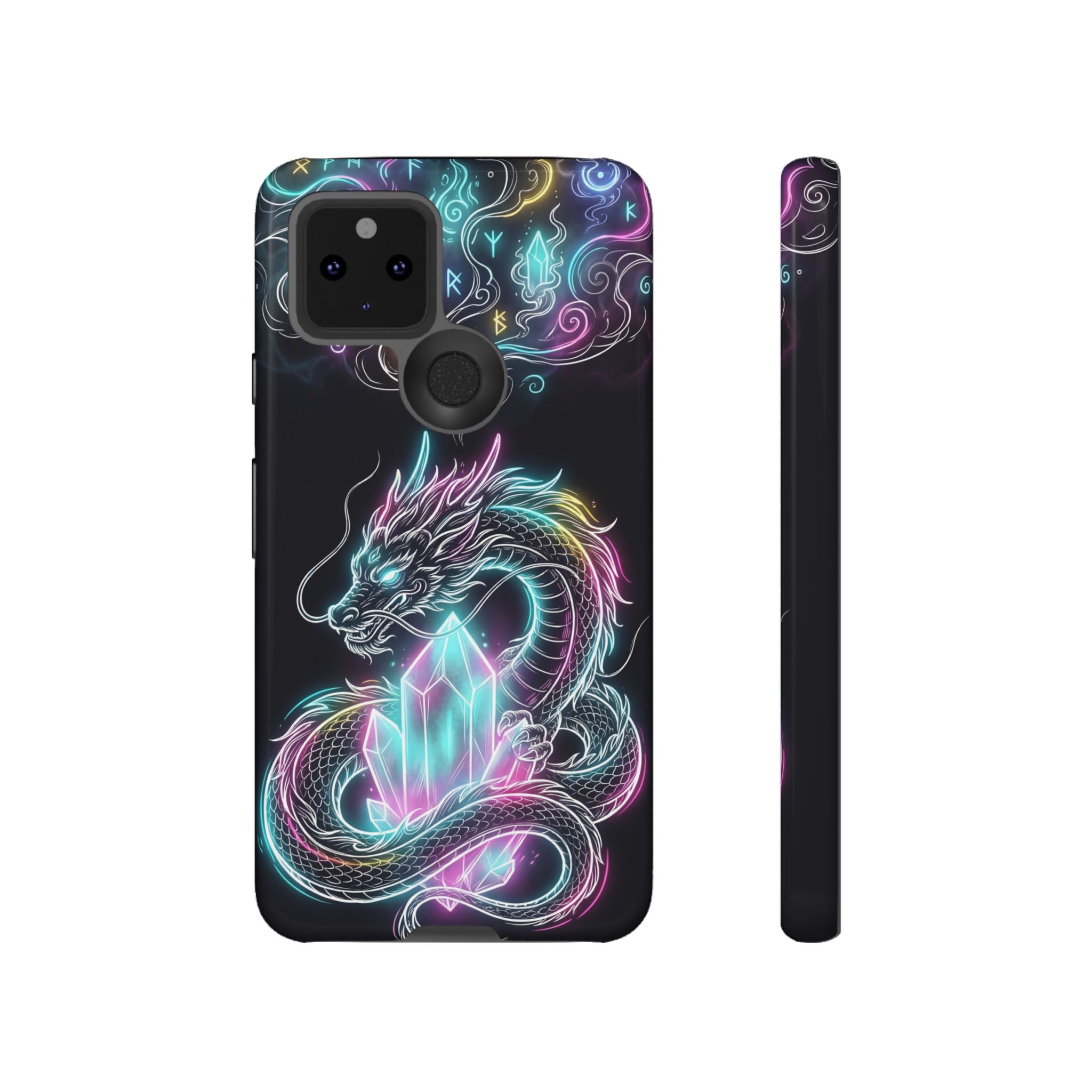 Neon Loong Crystal Google Pixel Phone Case
