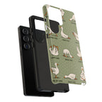 Yoga Goose Samsung Galaxy Phone Case | Funny Goose Yoga Cover