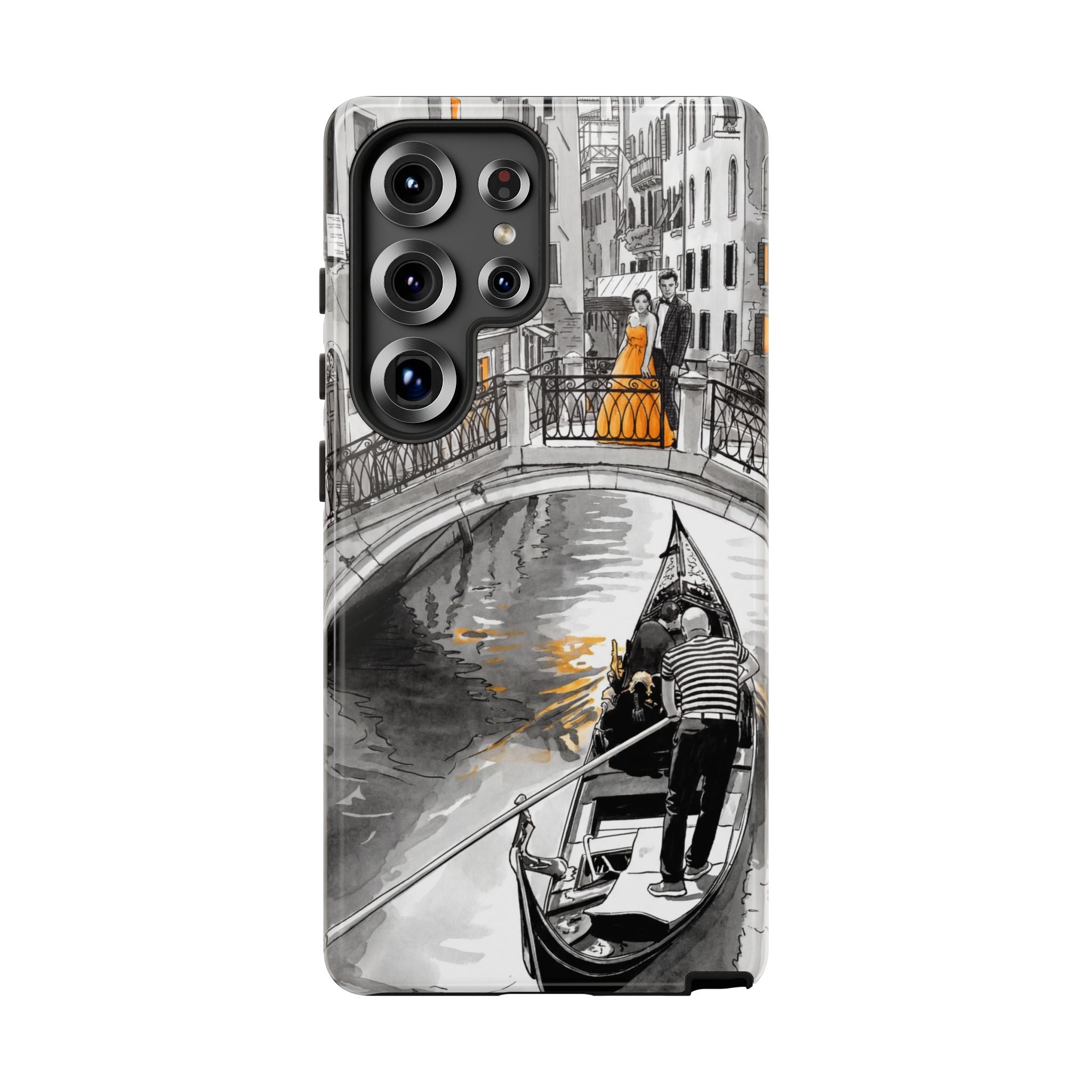 Venice Gondola Samsung Galaxy Case | Romantic Canal Scene Protective Case