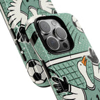 Goalkeeper Goose iPhone Case | Funny Soccer Bird Cover