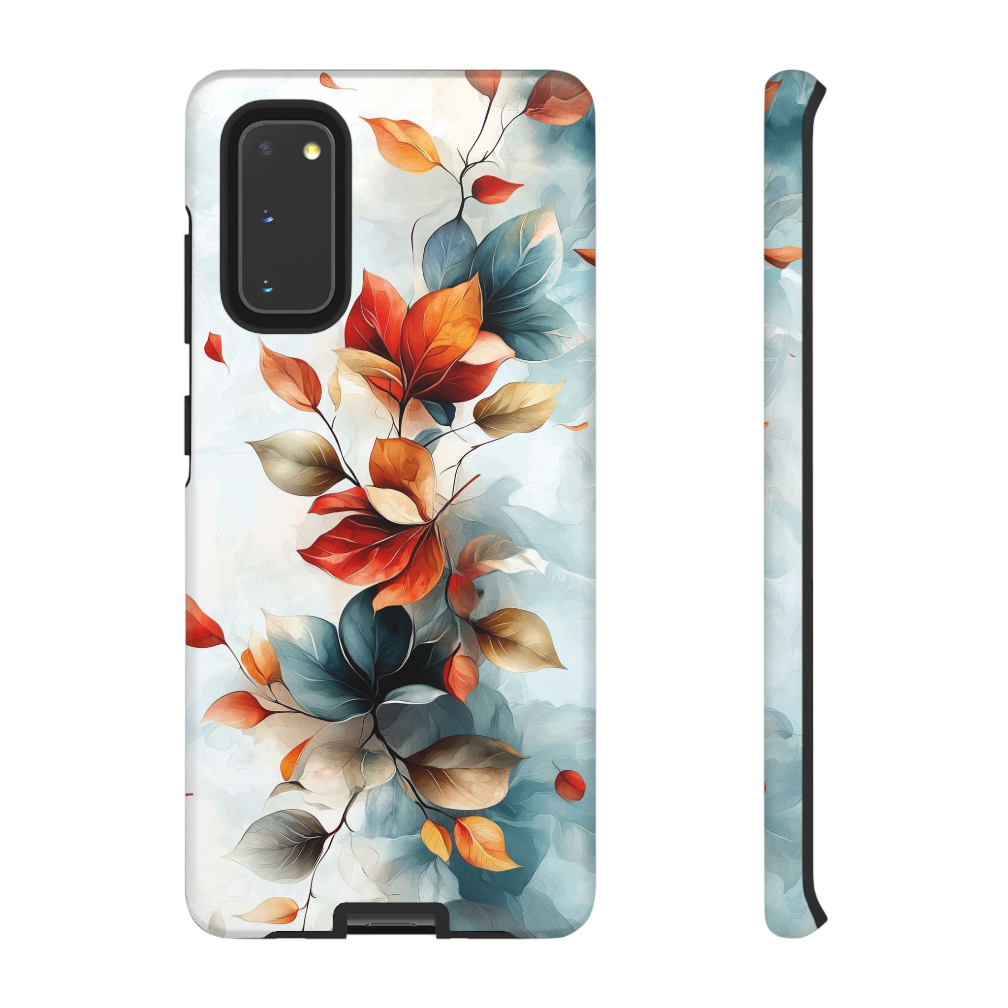 Floral Autumn Leaves Watercolour Tough Samsung Galaxy Case