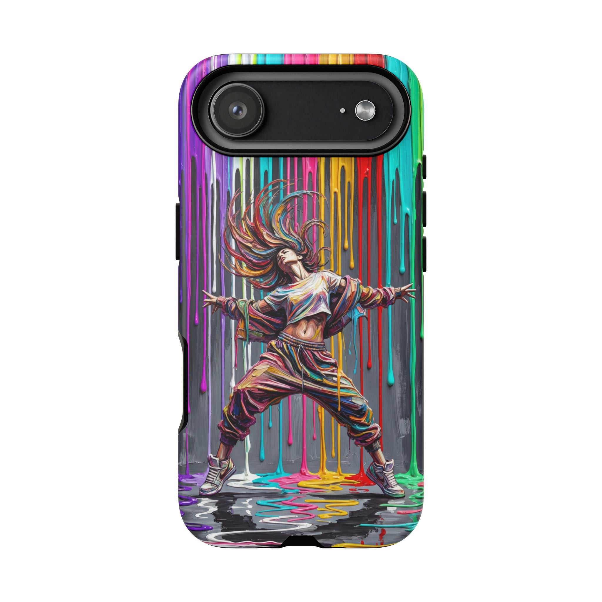 iPhone Case | Colorful Street Dance Drip Design