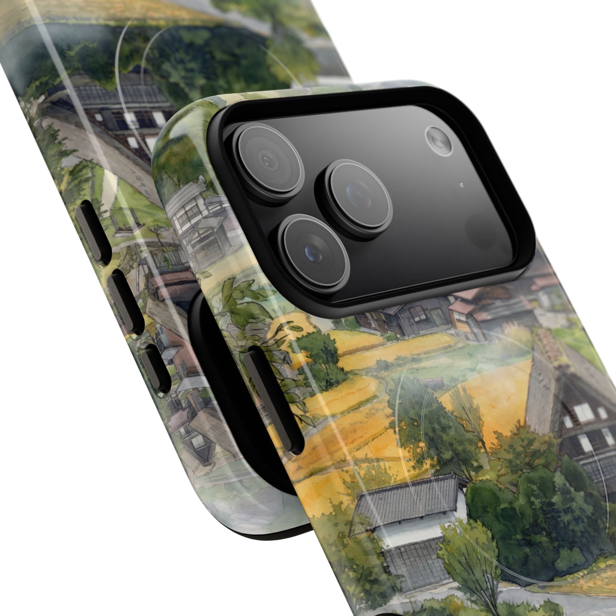 Shirakawa Whisper | Japan Watercolour MagSafe iPhone Case