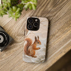 Squirrel iPhone Case | Winter Woodland iPhone Case