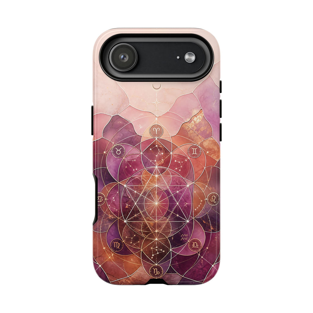 Sacred Geometry iPhone Case | Boho Mandala iPhone Case