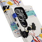 Nautical Cow Graphic Protective Samsung Galaxy Phone Case