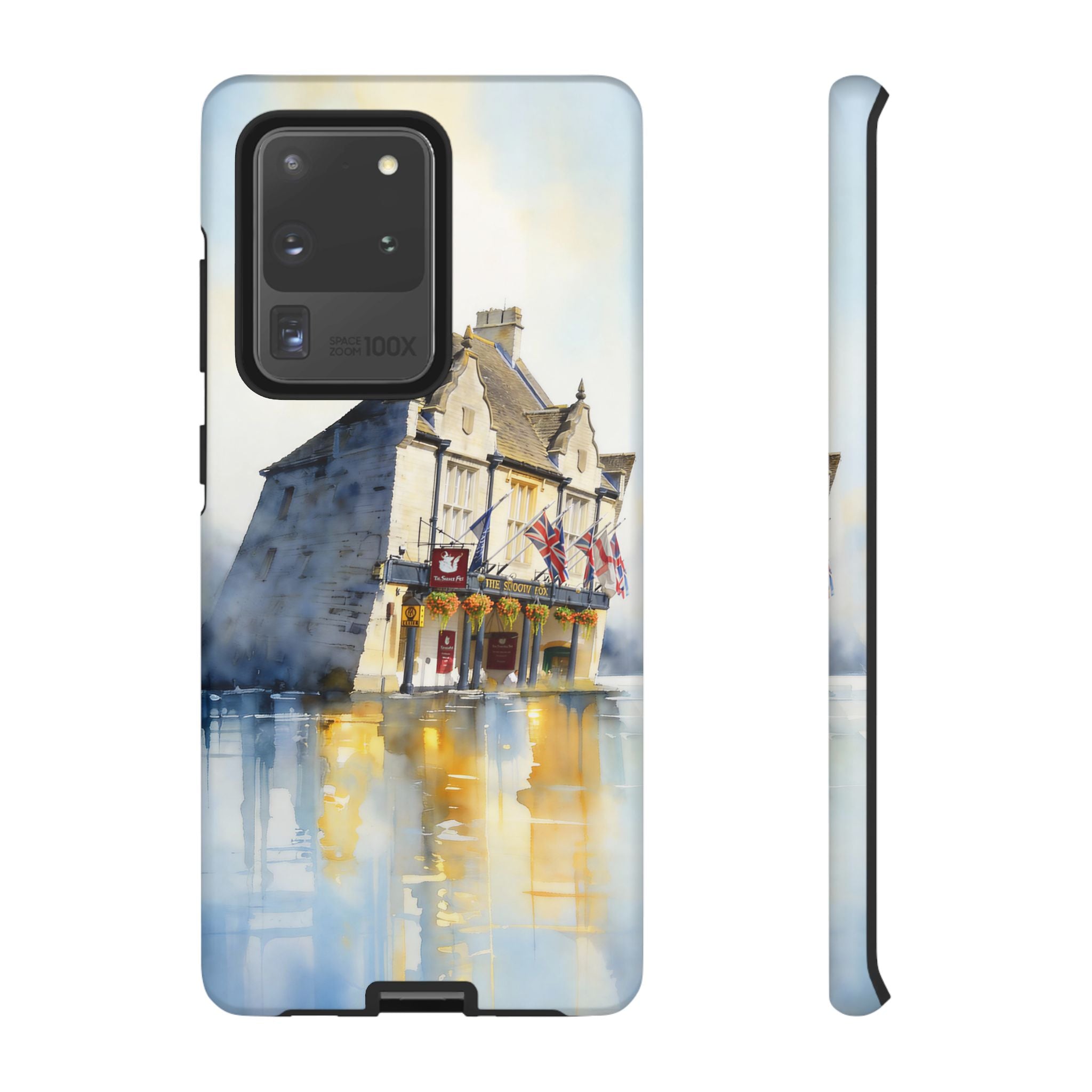 English Village Hotel Aesthetic Samsung Galaxy Phone Case