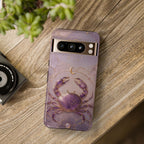 Cancer Zodiac II Google Pixel Phone Case | Celestial Crab Phone Case