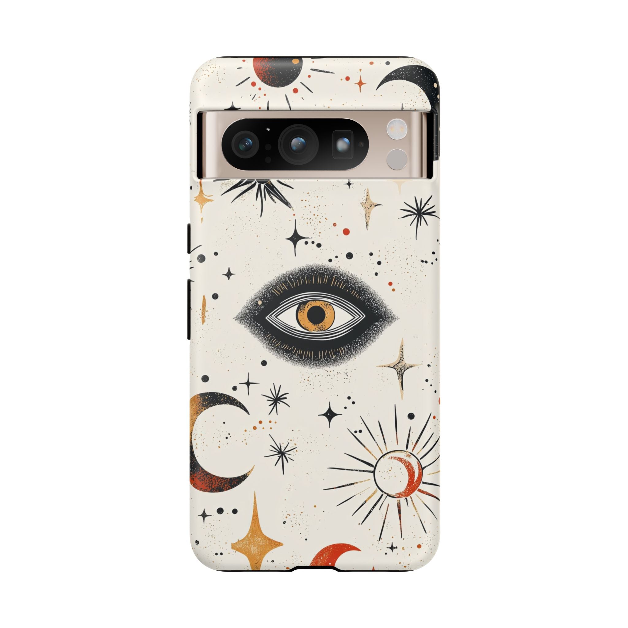 Mystic Eye Google Pixel Case | Celestial Moon & Star