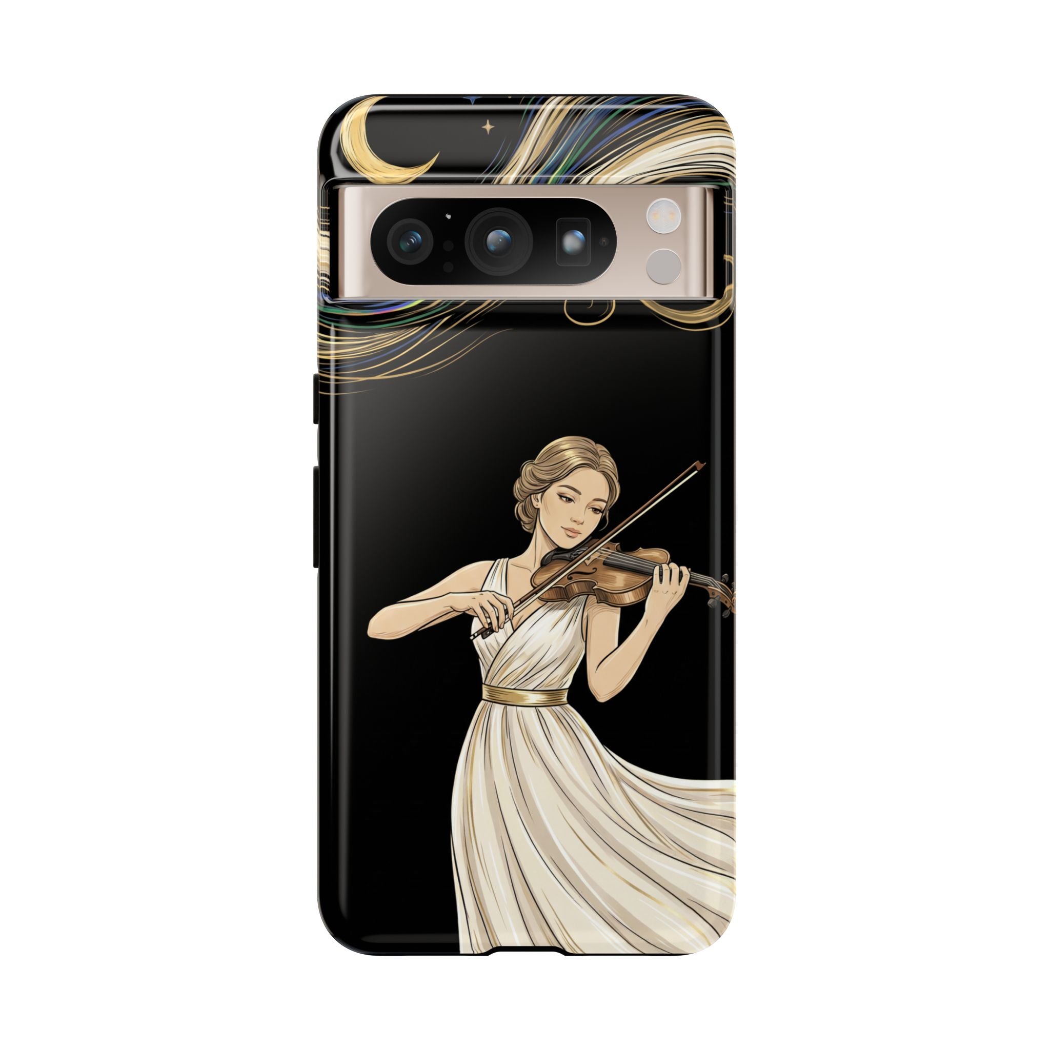 Violinist Google Pixel Phone Case | Elegant Classical Musicist Design