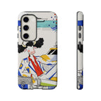 Nautical Cow Graphic Protective Samsung Galaxy Phone Case