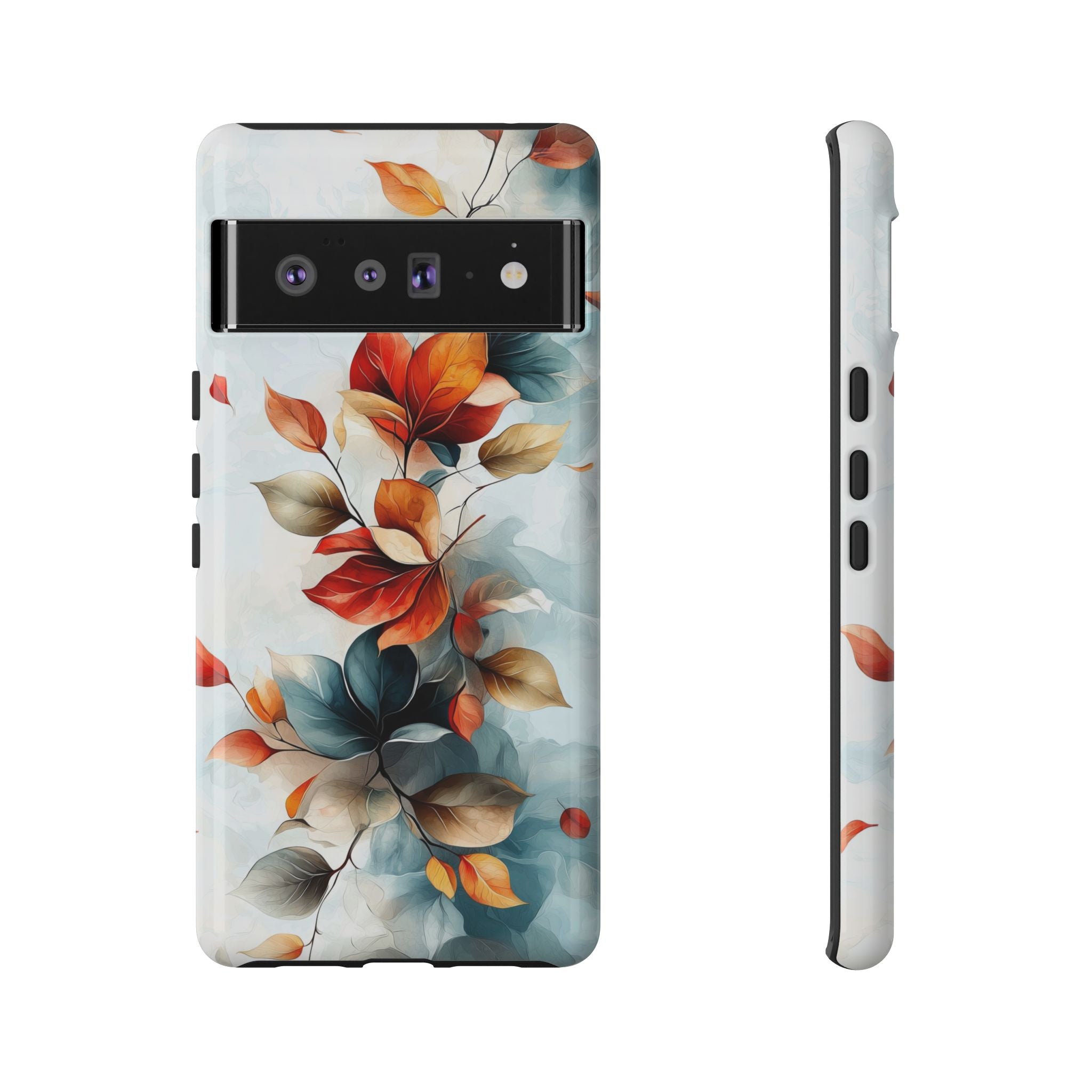 Floral Autumn Leaves Protective Google Pixel Case