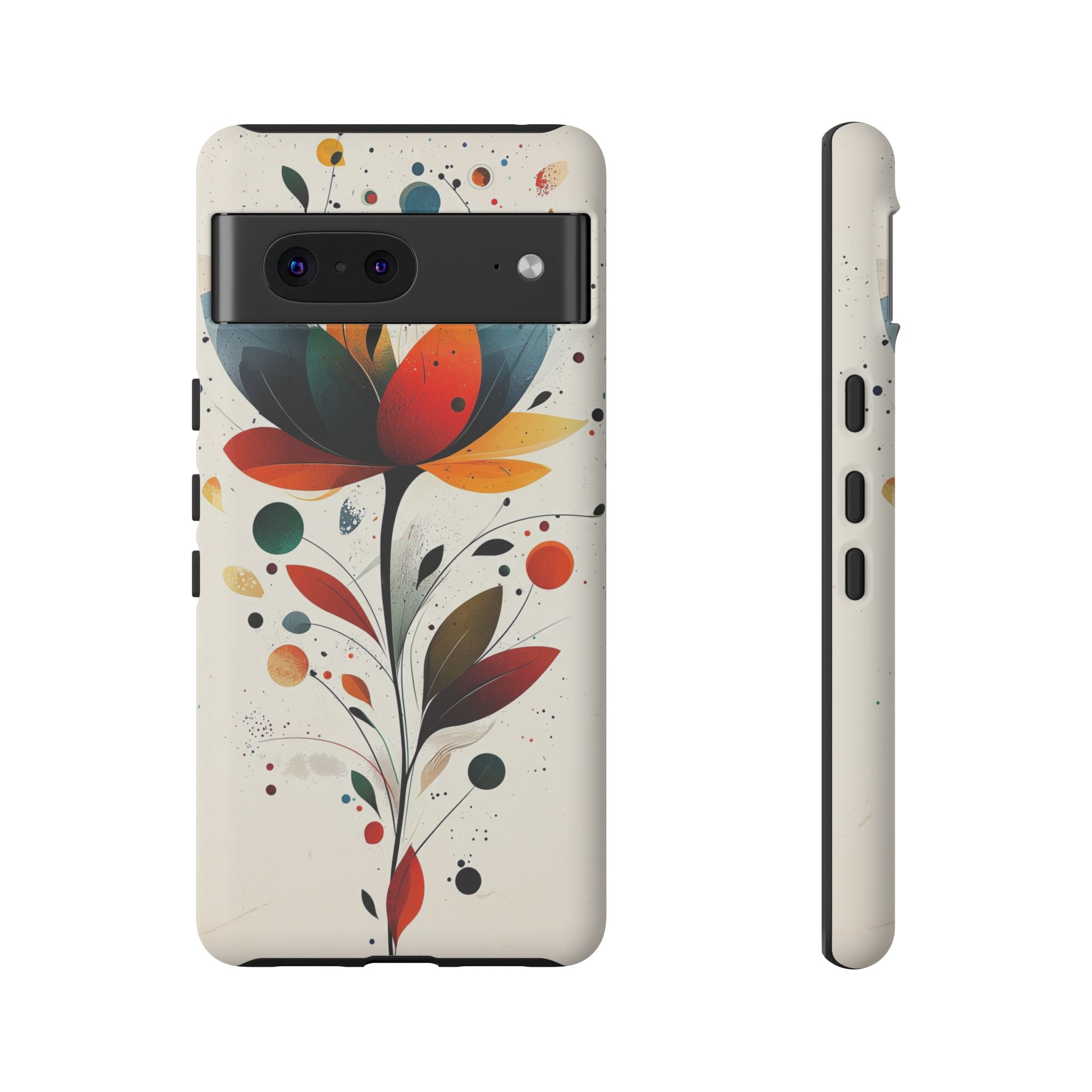 Floral Abstract Google Pixel Case | Colourful Botanical Art