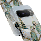 Parrot Google Pixel Phone Case | Winter Bird Phone Case