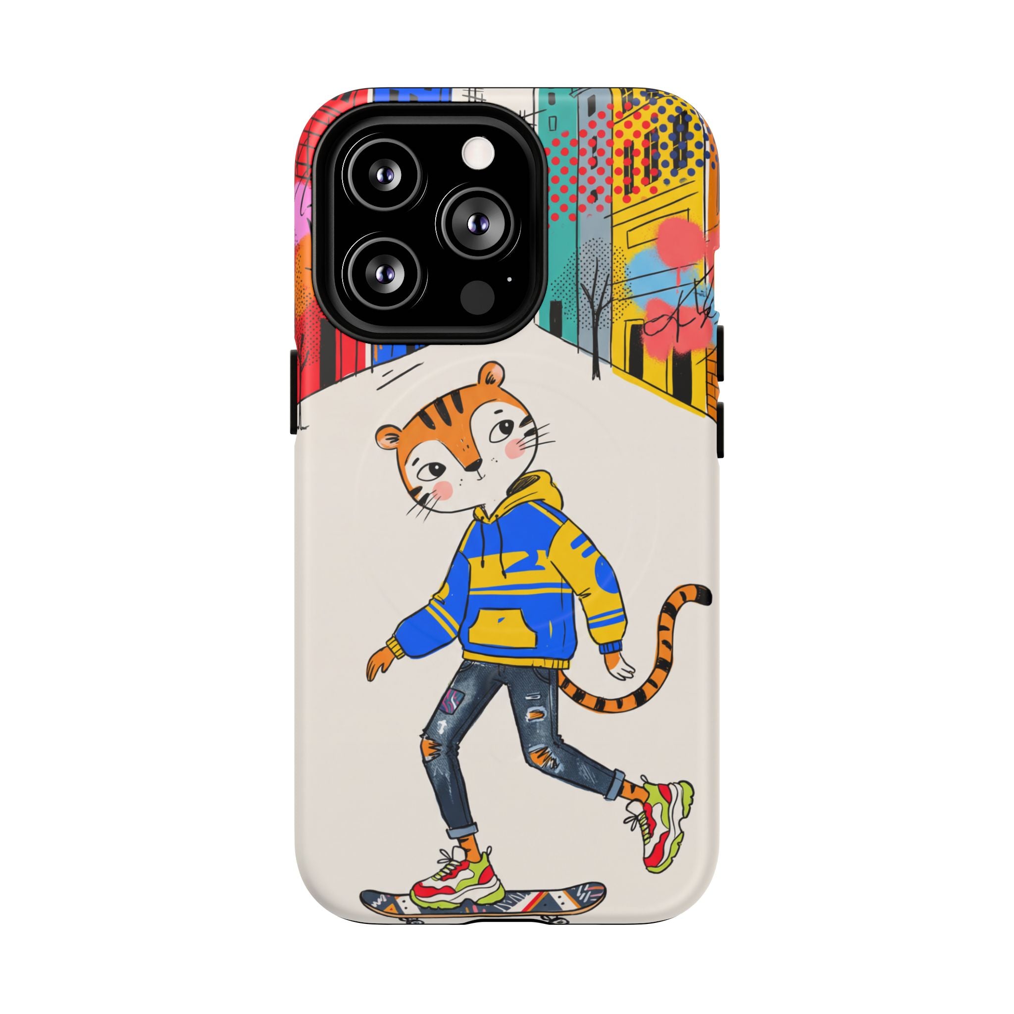 Skater Tiger MagSafe iPhone Case