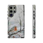 Robin Samsung Galaxy Phone Case | Winter Bird Phone Case