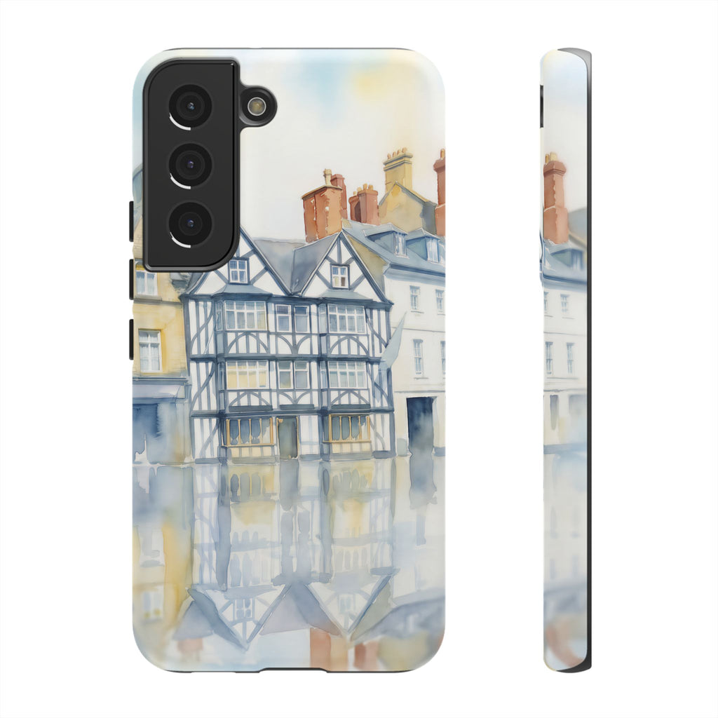 English Tudor Building Aesthetic Samsung Galaxy Phone Case