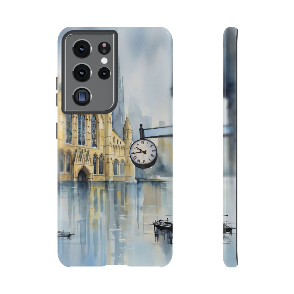 Custodia per telefono Samsung Galaxy York Rotary Clock Heritage