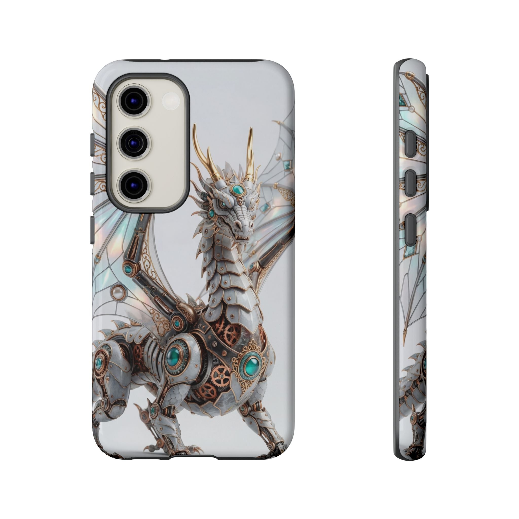 Steampunk Mechanical Dragon Samsung Galaxy Case — Fantasy Armor Protective Cover