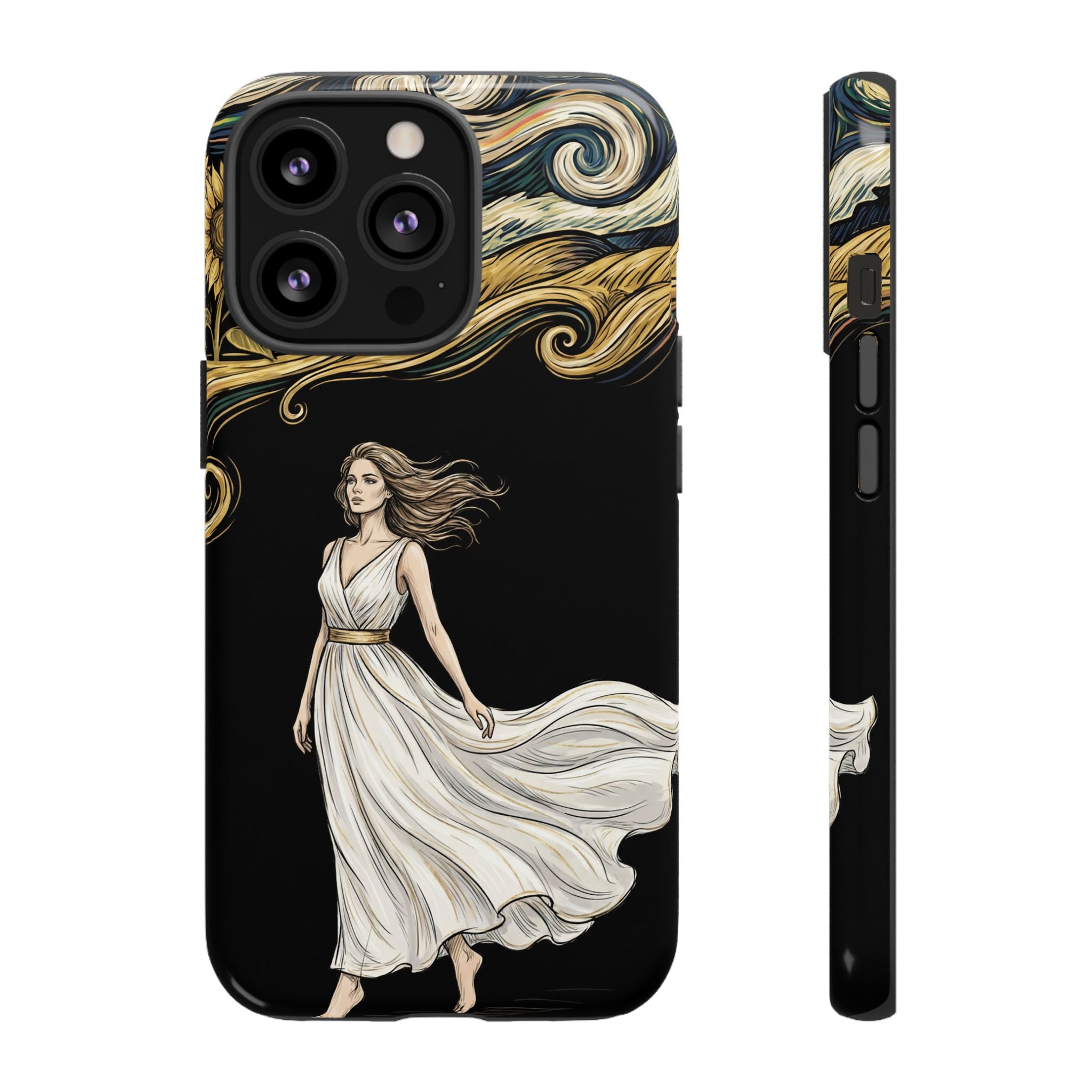 Grecian Muse iPhone Case | Artistic Goddess Protective Case