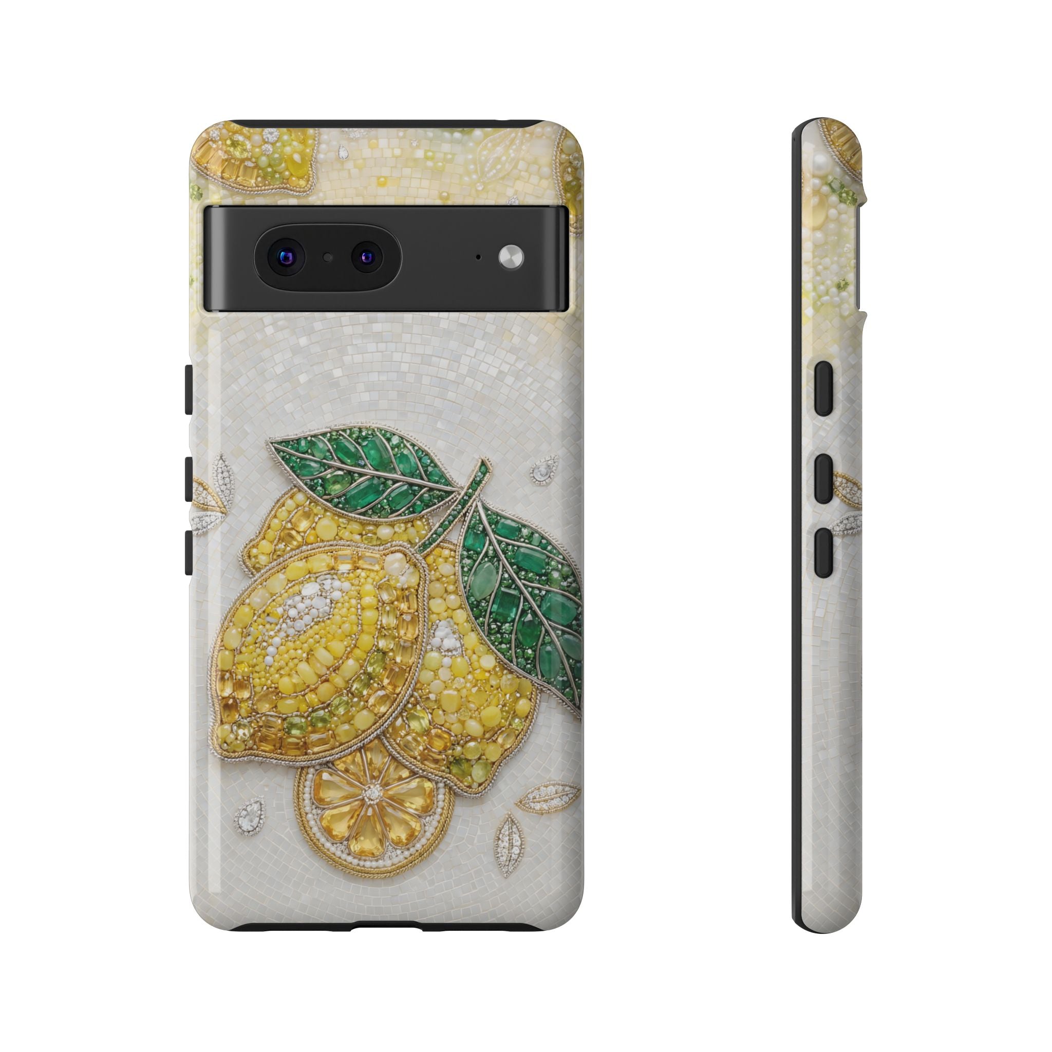 Luxe Lemon Jewel Google Pixel Phone Case