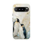 Penguin Google Pixel Phone Case | Cute Penguin Couple Phone Case
