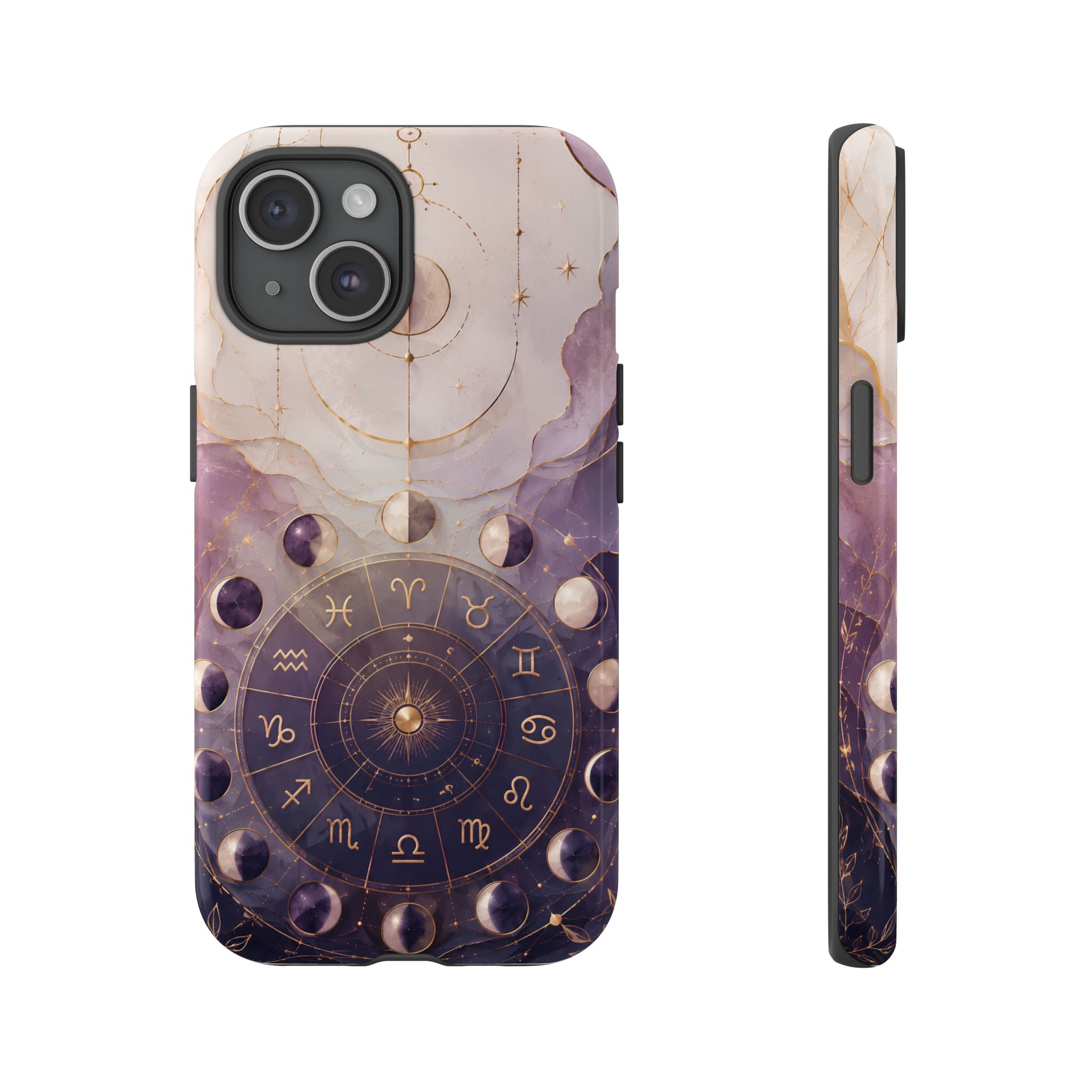 Celestial Zodiac iPhone Case | Moon Phase Astrology iPhone Case