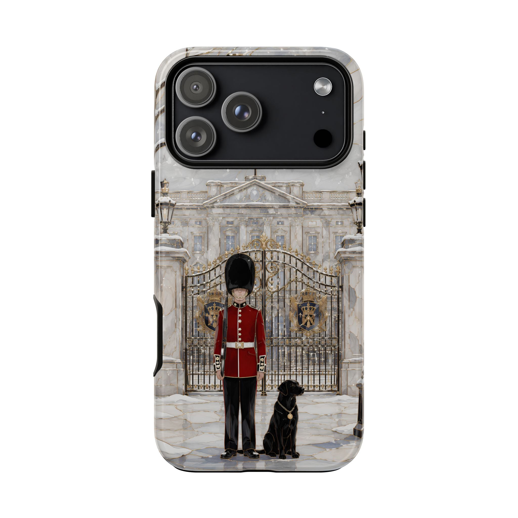 London Guard iPhone Case | Winter Palace Scene iPhone Case