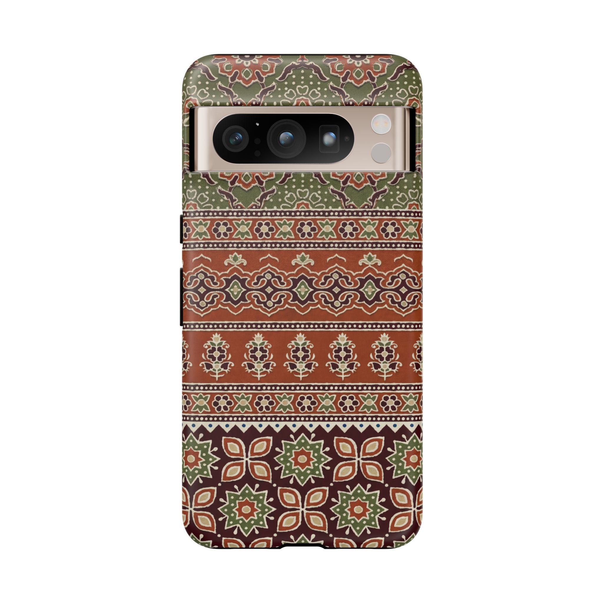 Batik Floral Protective Google Pixel Case